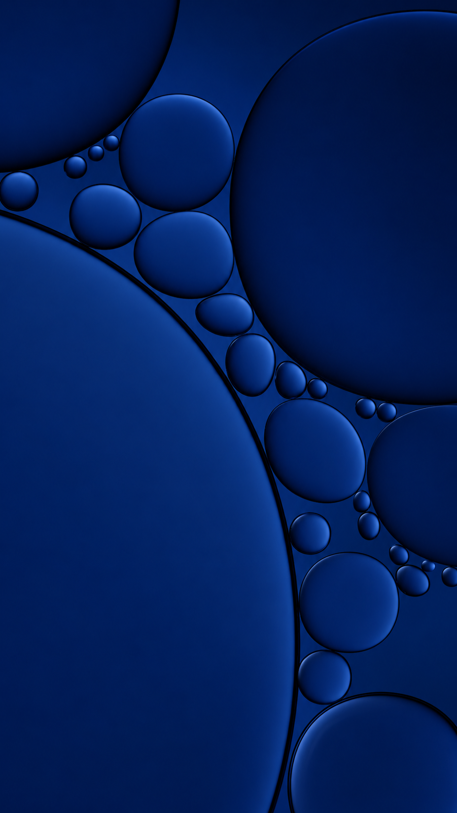Visuel bleu de bulles et de cellules illustrant la technologie LunaCell8 d'Ariel Ascot