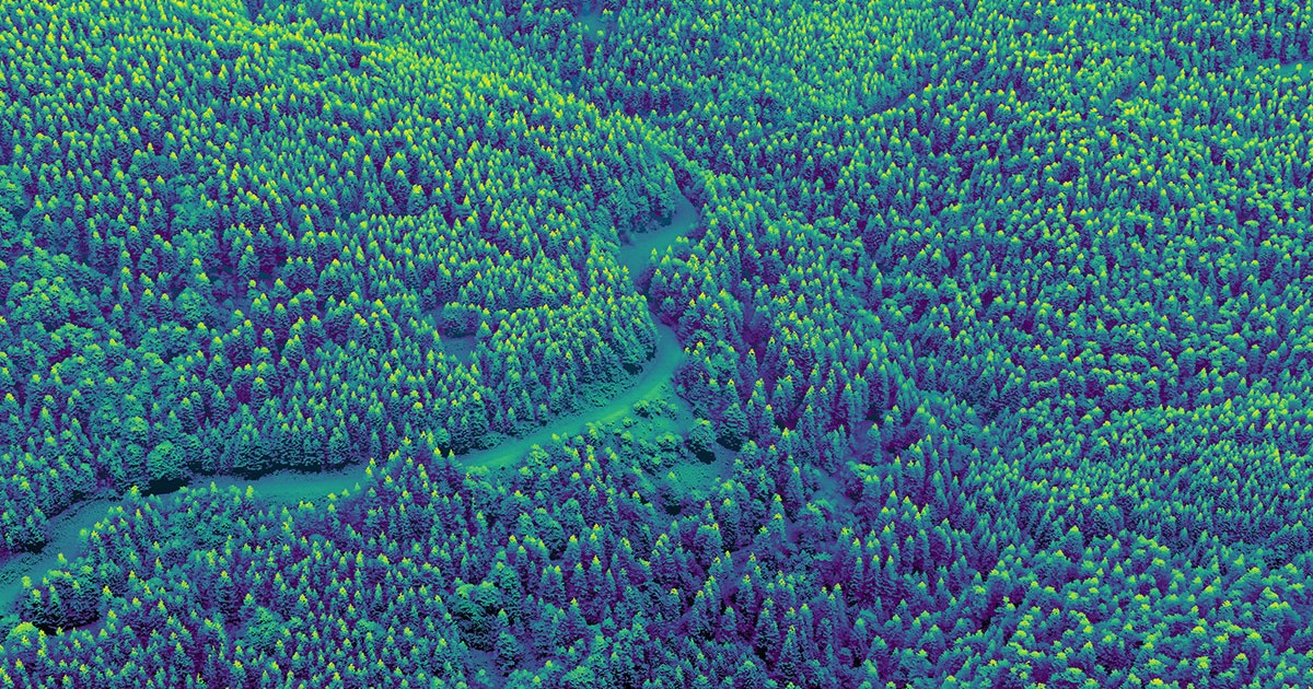 LiDAR OS : identité et supports pour une plateforme de cartographie, par Graphen Studio.